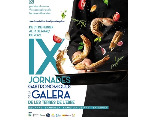 Los vinos de la Pequeña DO Terra Alta maridan en la 9ª edición de las Jornadas Gastronomicas de la galera en las Tierras del Ebro
