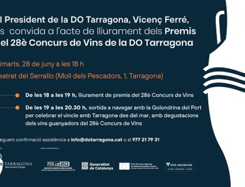 Hoy se entregan los premios de la 28ª edición del Concurso de Vinos de la Pequeña DO Tarragona