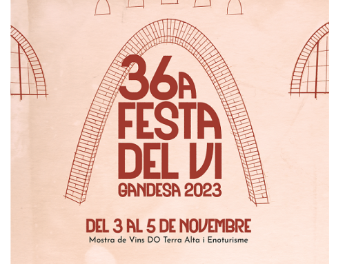 Llega una nueva edición de la Fiesta del Vino en Gandesa con los vinos de la Pequeña DO Terra Alta