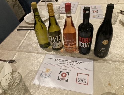 El Restaurante EL BUND acoge la cena maridada con los vinos ganadores de la pasada edición del Concurso Nacional de Vinos de Pequeñas D.O.’s