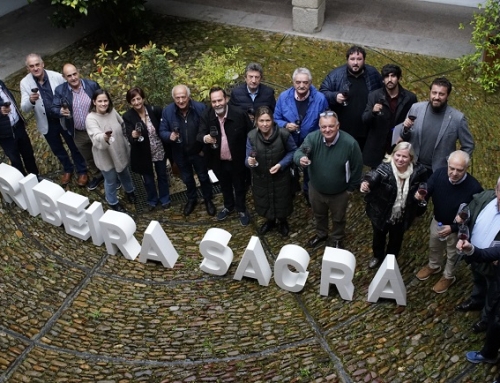 Reunión en el Consello Regulador para impulsar el vino en la Pequeña D.O. Ribeira Sacra que aspira a ser Patrimonio de la Humanidad en 2026