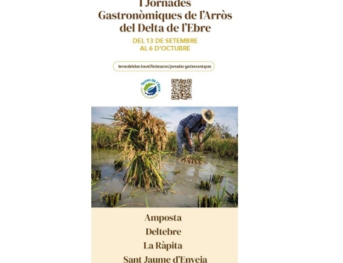 La Pequeña DO Terra Alta marida la primeras Jornadas de Arroz del Delta del Ebro